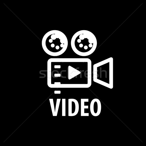 vector logo Camcorder Stock photo © butenkow