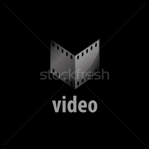 vector logo film Stock photo © butenkow