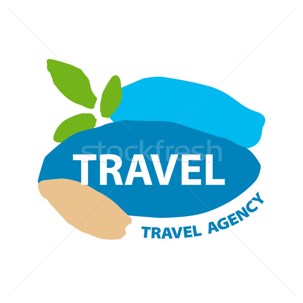 Abstract vector logo for recreation and travel Stock photo © butenkow