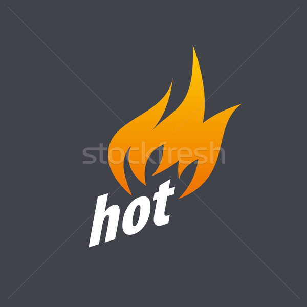 [[stock_photo]]: Feu · vecteur · logo · modèle · flamme · affaires