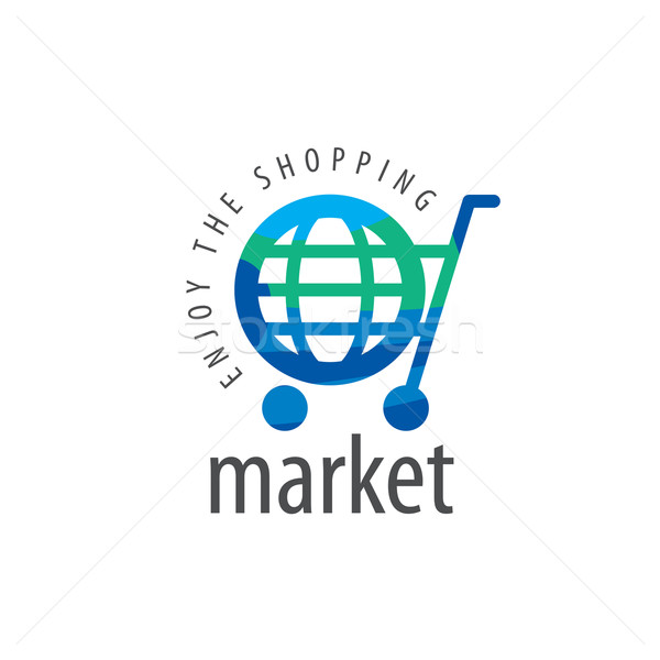 vector shopping logo Stock photo © butenkow