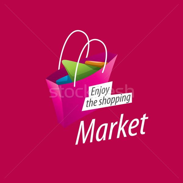 vector shopping logo Stock photo © butenkow