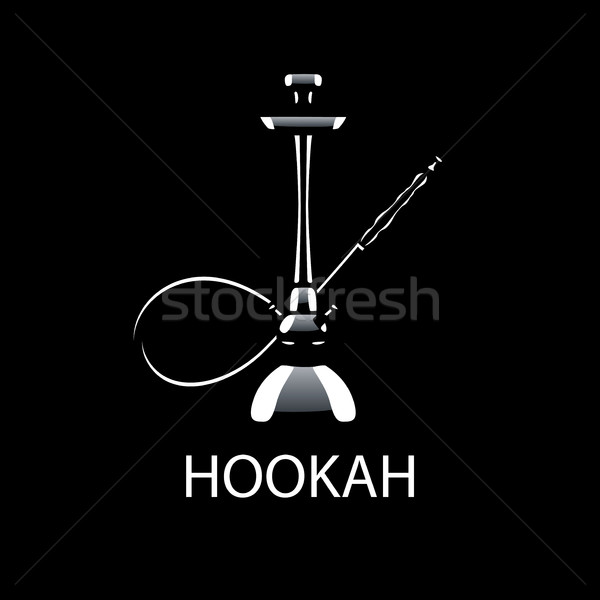 Stock photo: vector logo hookah