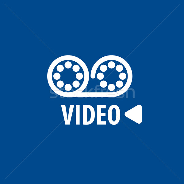 Stock photo: vector logo Camcorder