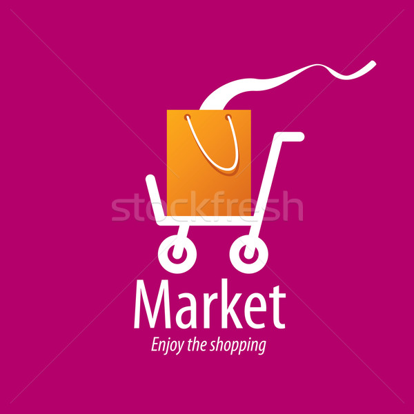 vector shopping logo Stock photo © butenkow