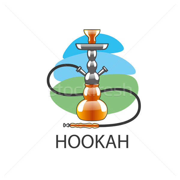 vector logo hookah Stock photo © butenkow