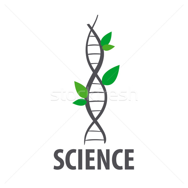 Stock fotó: Logo · vektor · DNS · űrlap · növény · levelek