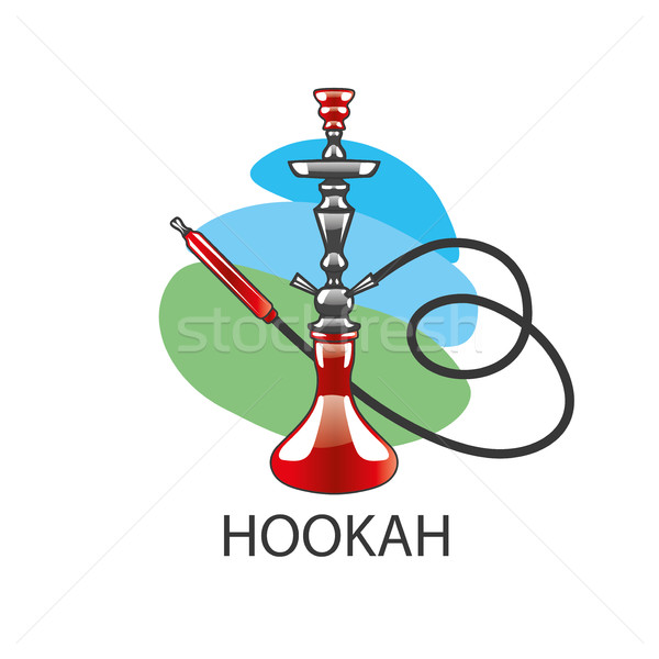 vector logo hookah Stock photo © butenkow