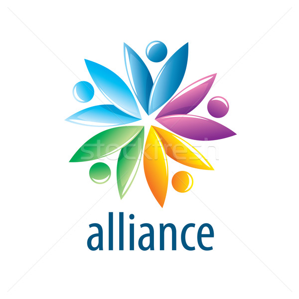 Human Alliance logo Stock photo © butenkow