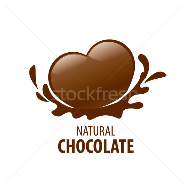 Vettore · logo · cioccolato · modello · dolci · alimentare