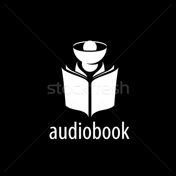 Audiobook. Vector logo template Stock photo © butenkow