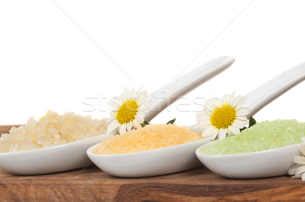 Spa spa-behandeling aromatherapie bloem hout daisy Stockfoto © BVDC