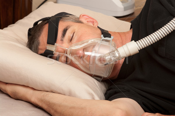 Sleep Apnea and CPAP Stock photo © BVDC