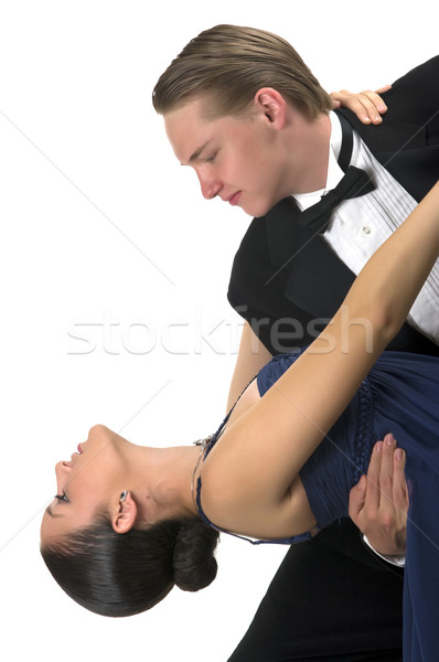 Dançar jovem moderno casal dança homem Foto stock © BVDC