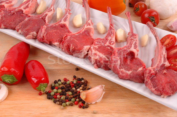 Lamb Chops Stock photo © BVDC