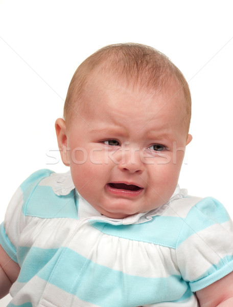 Choro bebê infeliz cara triste chorar Foto stock © BVDC