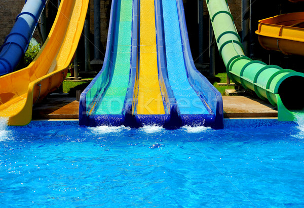 Parc aquatique coloré eau sport beauté été [[stock_photo]] © byrdyak