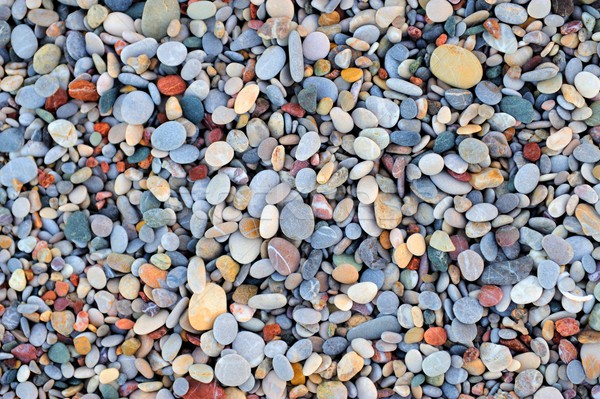 Sea stones background Stock photo © byrdyak