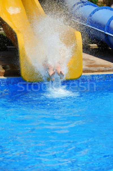 Parc aquatique coloré eau sport beauté été [[stock_photo]] © byrdyak