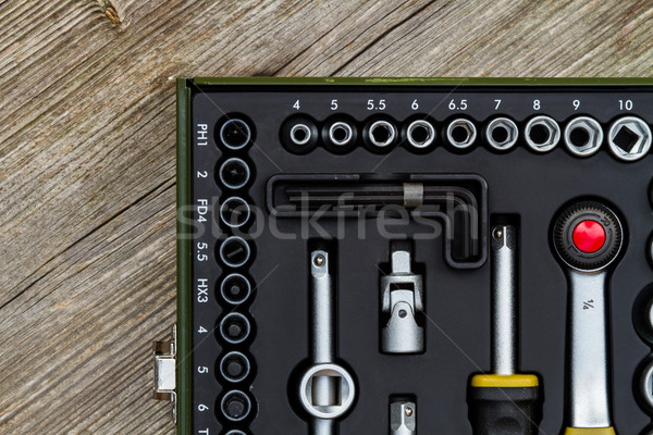 industrial toolbox kit detail Stock photo © c12