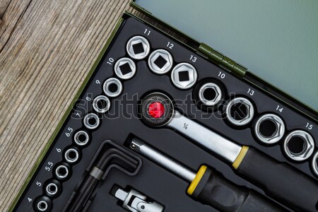 industrial toolbox kit detail Stock photo © c12