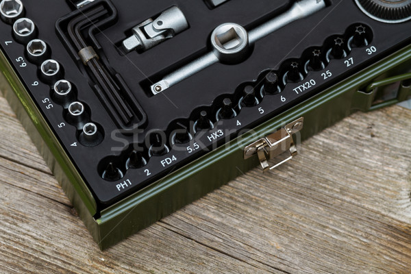 industrial toolbox kit detail Stock photo © c12