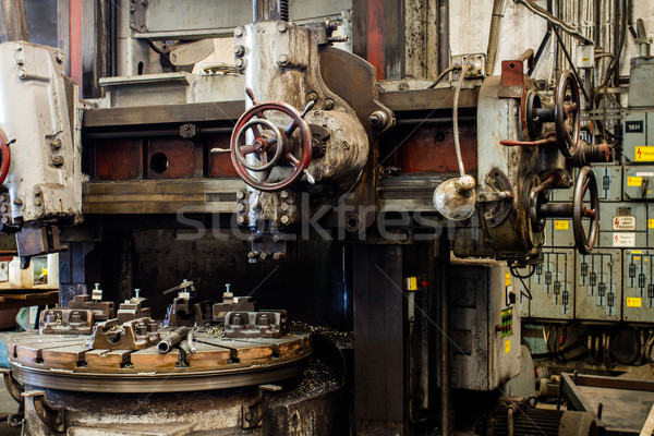 detail of lathe machine Stock photo © c12