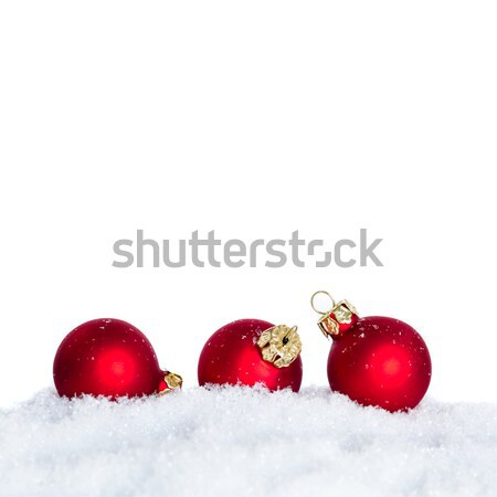 christmas balls Stock photo © c12