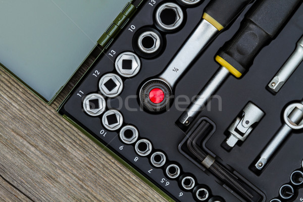 industrial toolbox kit detail Stock photo © c12