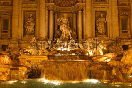 Trevi Fountain at Night
 Stock photo © ca2hill