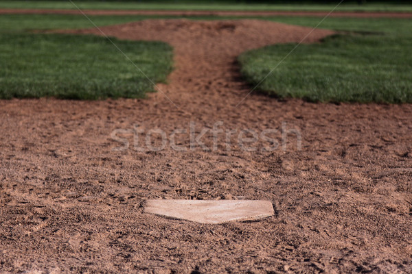 Behind the Plate Stock photo © ca2hill