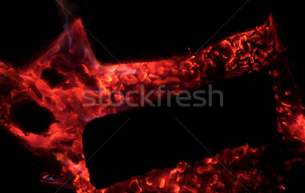 Burning Embers Stock photo © ca2hill