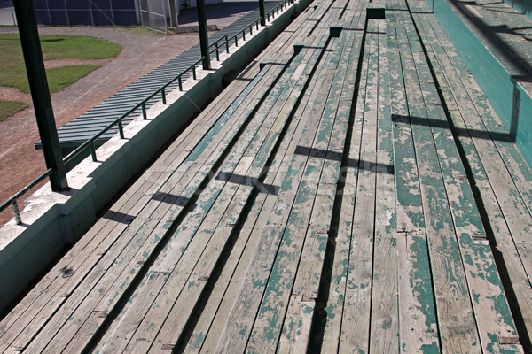 Wooden Bleachers
 Stock photo © ca2hill
