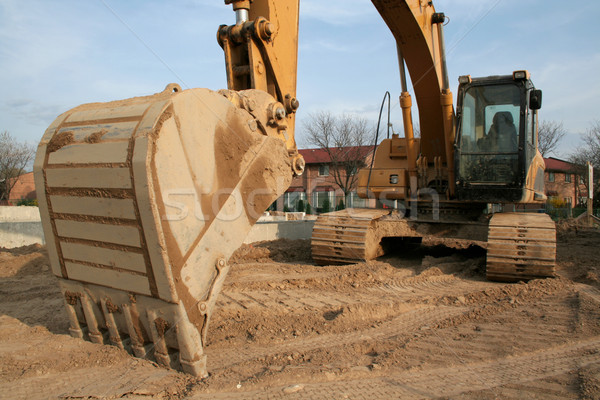 Schöpfen Weitwinkel erschossen neue Gehäuse Entwicklung Stock foto © ca2hill