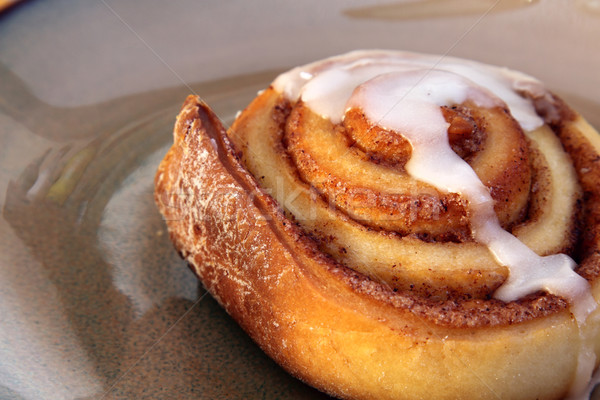 Cinnamon Bun Up close Stock photo © ca2hill