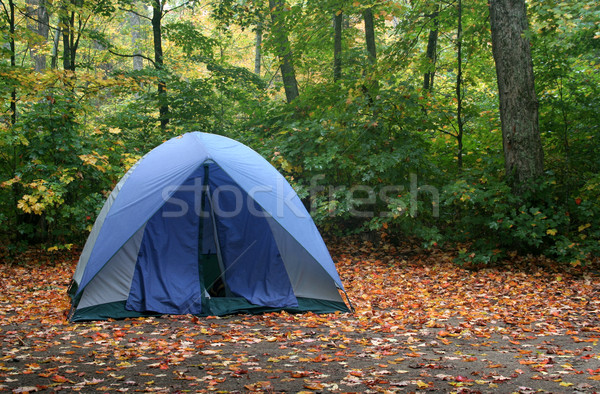 Autumn Camping Stock photo © ca2hill