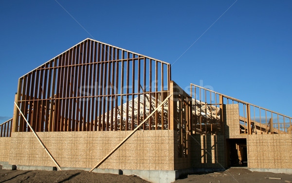 Large Wooden Frame Stock photo © ca2hill