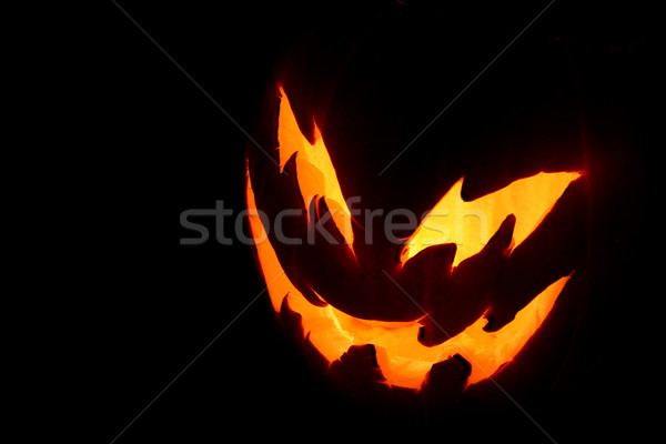 Spooky Pumpkin Face
 Stock photo © ca2hill