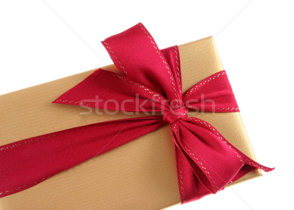 Gold Christmas Present
 Stock photo © ca2hill