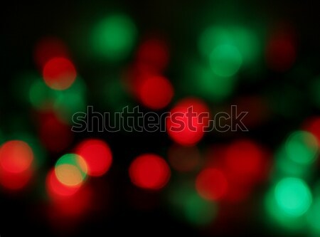 Christmas Light Blur Stock photo © ca2hill