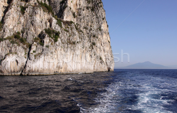 Capri Cliff Face Stock photo © ca2hill