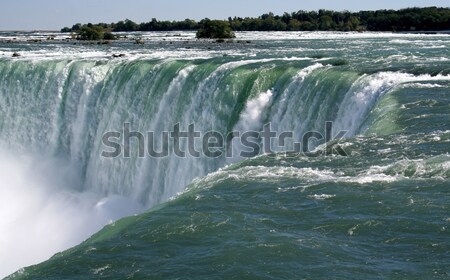 Stockfoto: Verbazingwekkend · shot · Niagara · Falls · rand · natuur