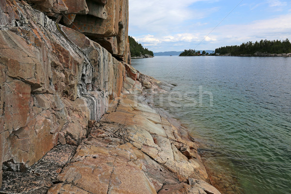 Agawa Rock Site
 Stock photo © ca2hill