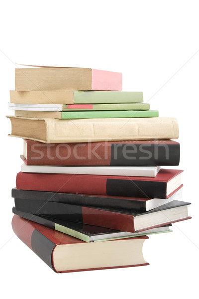 Tour livres couleur blanche livre [[stock_photo]] © caimacanul