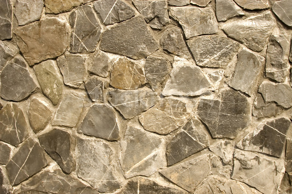 Zid de piatra vedere vechi perete proiect Imagine de stoc © caimacanul