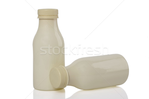 two milk bottle Stock photo © caimacanul