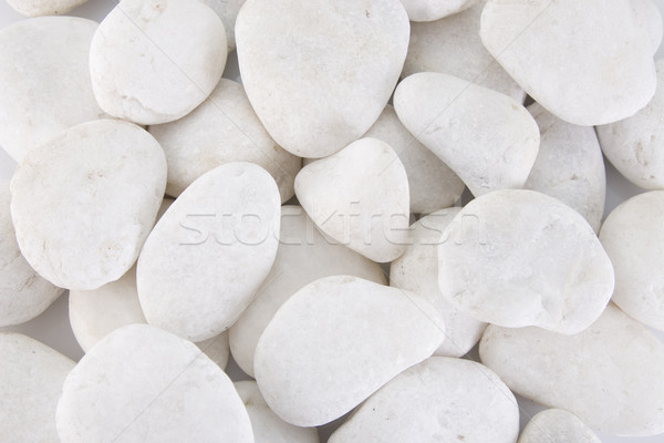 Witte stenen weinig Stockfoto © caimacanul