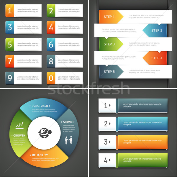 Stock photo: Infographic Elements and Templates