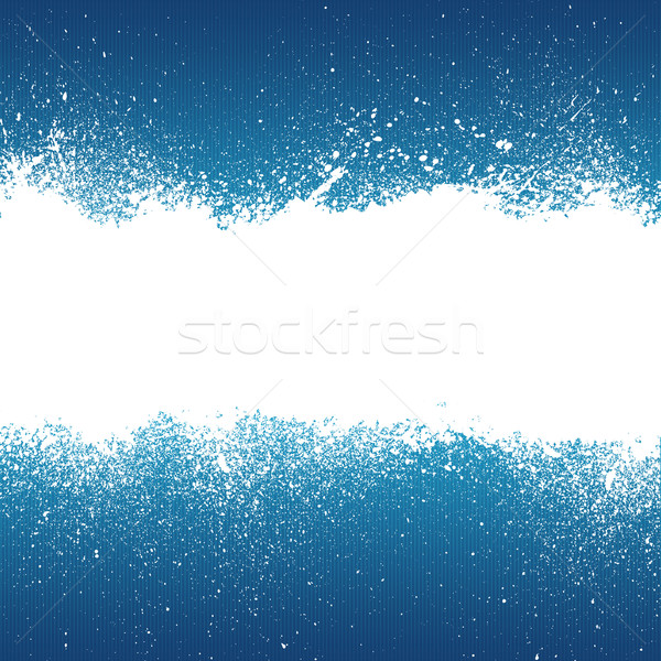 Branco bandeira tinta spray escuro azul pintar Foto stock © cajoer