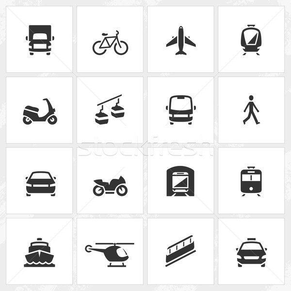 Transport Icons Stock photo © cajoer